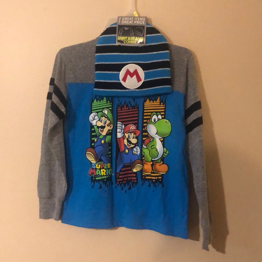 Shirt and beanie combo